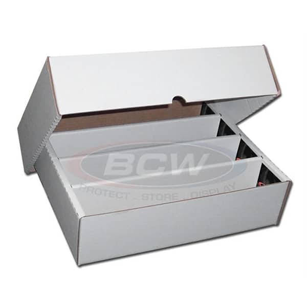 BCW 3200ct cardboard monster storage box for trading cards